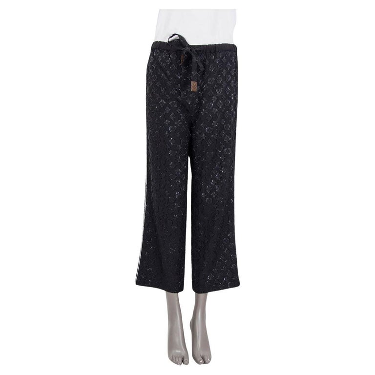Silk trousers Louis Vuitton Ecru size 34 FR in Silk - 34532939