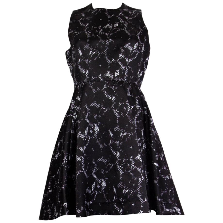 Louis Vuitton Monogram Print Long-Sleeved Dress L NEW With Tags at 1stDibs