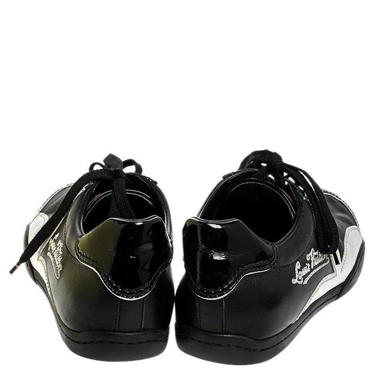 Louis Vuitton Vintage Black/Silver Patent Leather Low Top Sneakers Size 39  at 1stDibs  louis vuitton bowling shoes, vintage louis vuitton sneakers, louis  vuitton vintage shoes