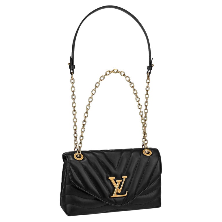 Louis Vuitton New Wave Chain Bag PM Black Cowhide