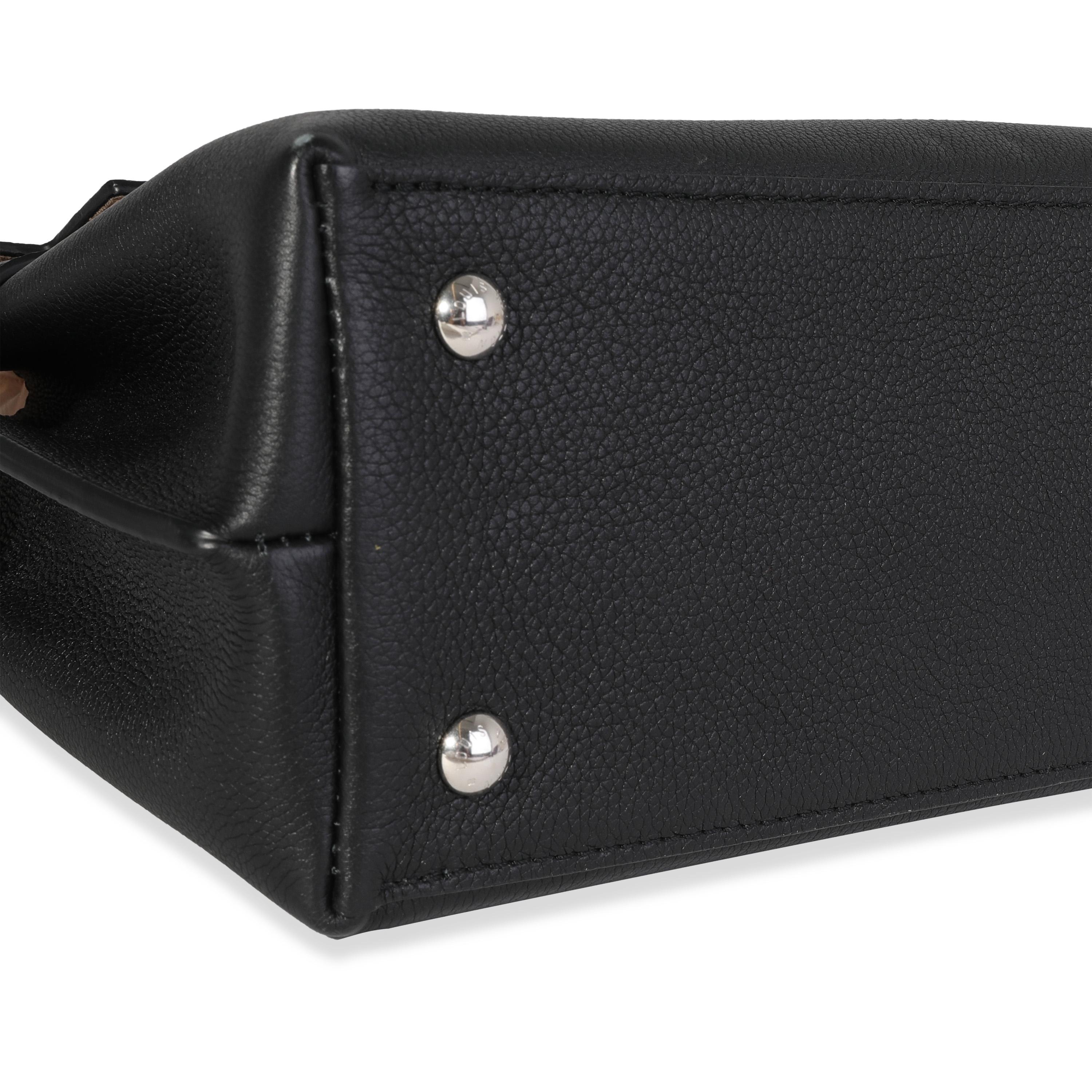 Louis Vuitton Nero in morbida pelle di vitello Lockme Ever BB 2
