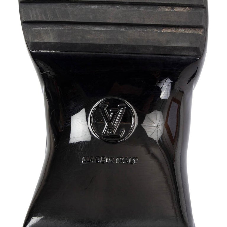 Louis Vuitton Patent Wellies - Size 38 