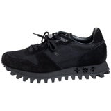 Louis Vuitton Black Suede And Mesh Runner Low Top Sneakers Size 44.5 Louis  Vuitton