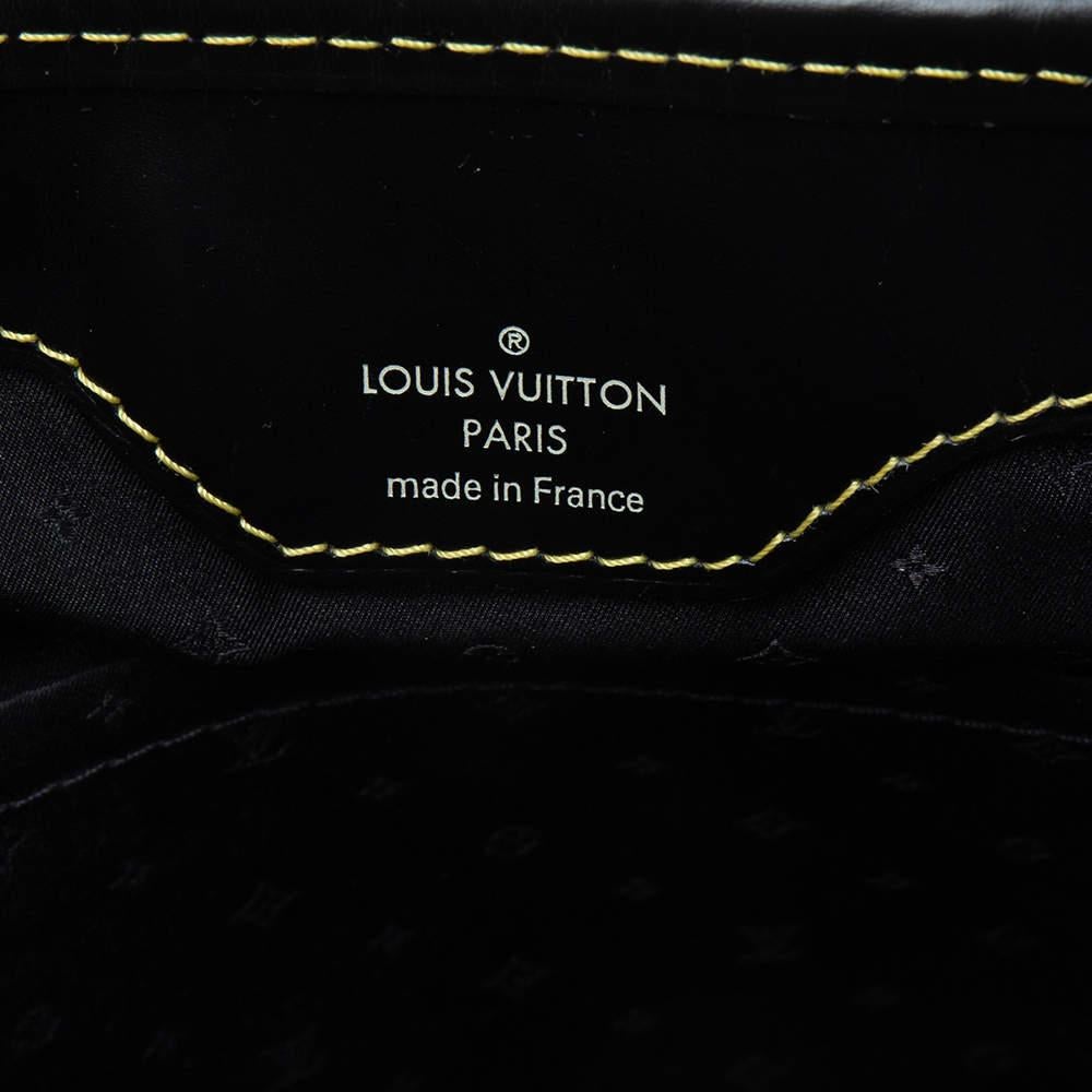 Louis Vuitton Black Suhali Leather L'Absolu de Voyage Bag 9