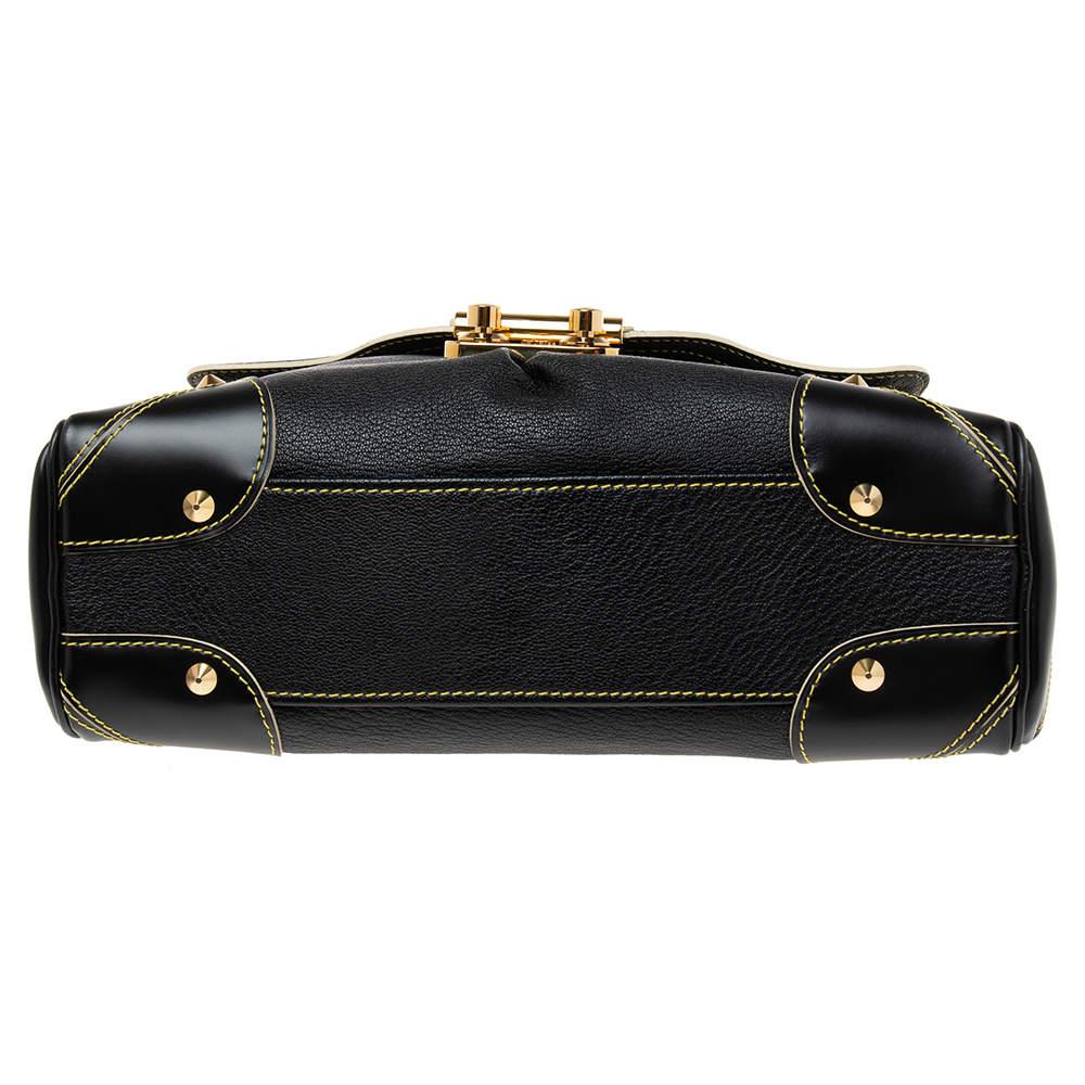 Louis Vuitton Black Suhali Leather L'Absolu de Voyage Bag 1