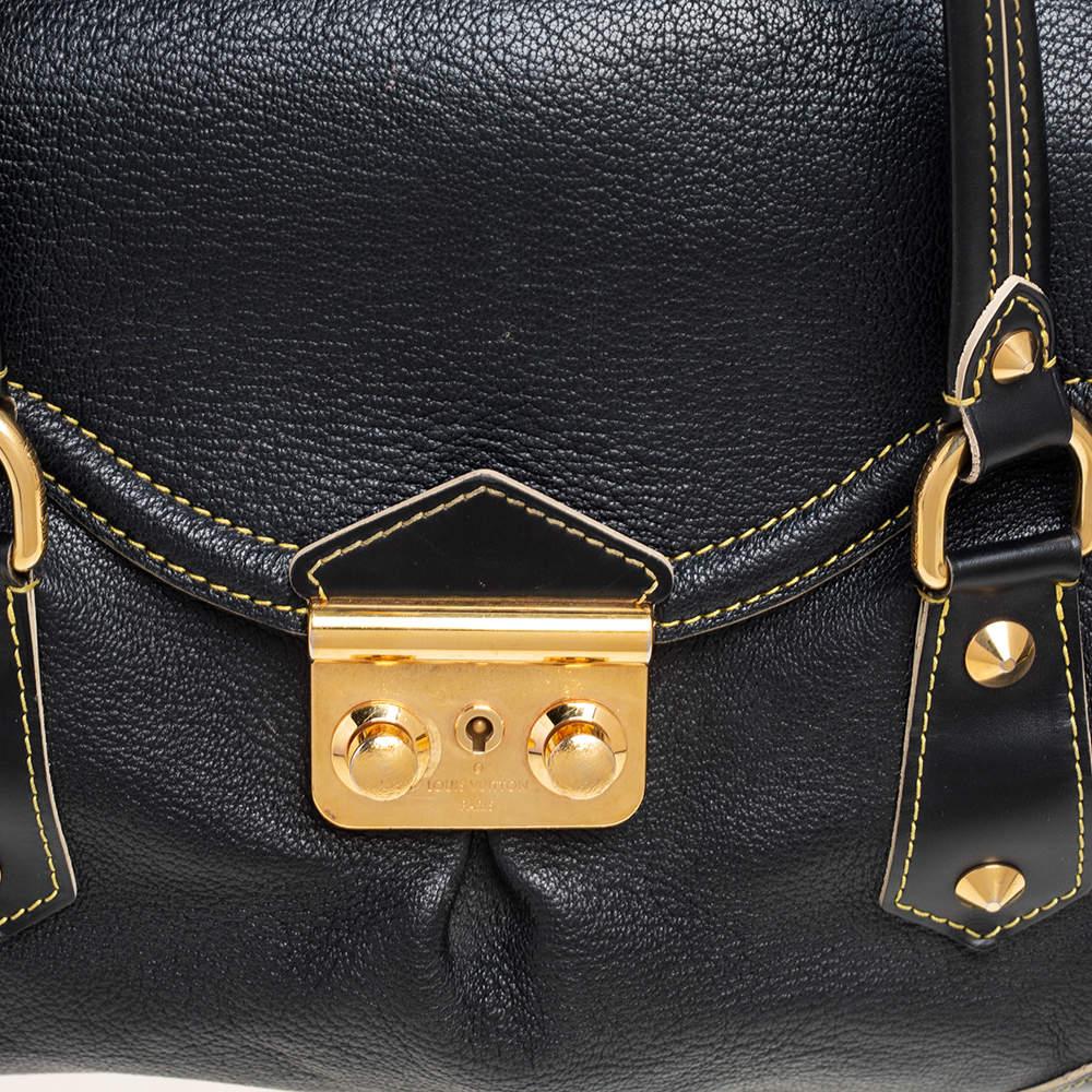 Louis Vuitton Black Suhali Leather L'Absolu De Voyage Bag For Sale 3
