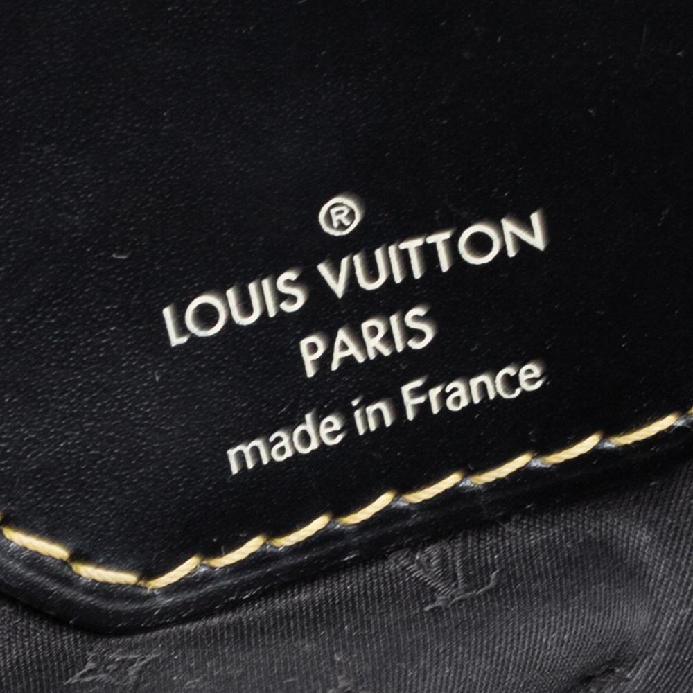 Louis Vuitton Black Suhali Leather L'Absolu De Voyage Bag For Sale 1