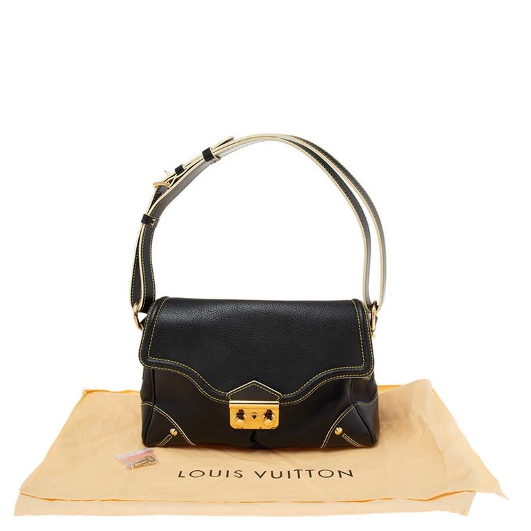 Louis Vuitton Black Suhali L Affriolant Bag Leather Metal ref.295182 - Joli  Closet
