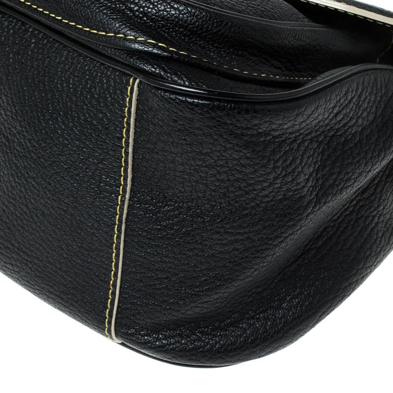 Louis Vuitton Black Suhali Leather Le Confident Shoulder Bag 6