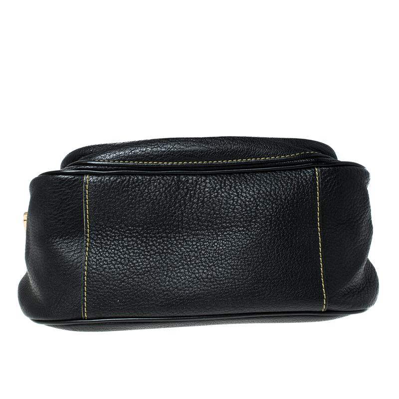 Louis Vuitton Black Suhali Leather Le Confident Shoulder Bag 1