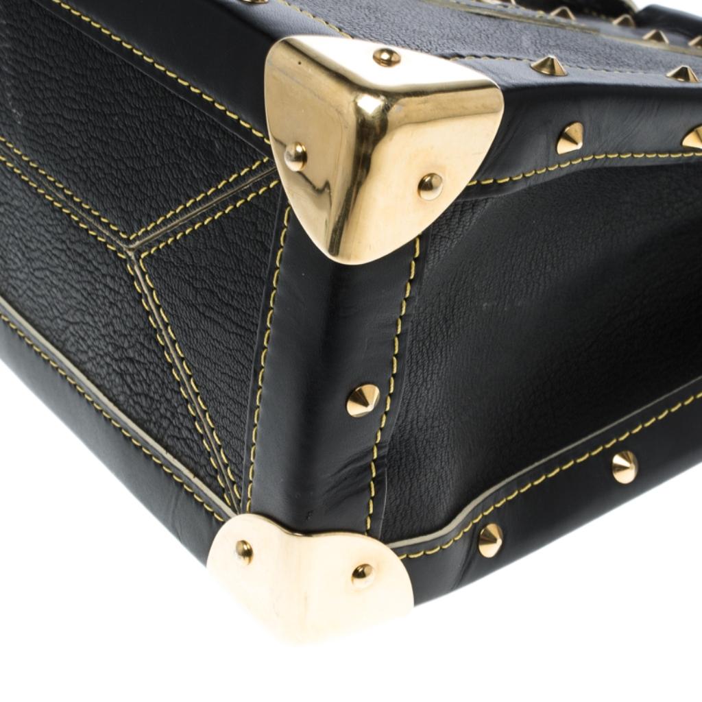 Louis Vuitton Black Suhali Leather Le Fabuleux Bag 6