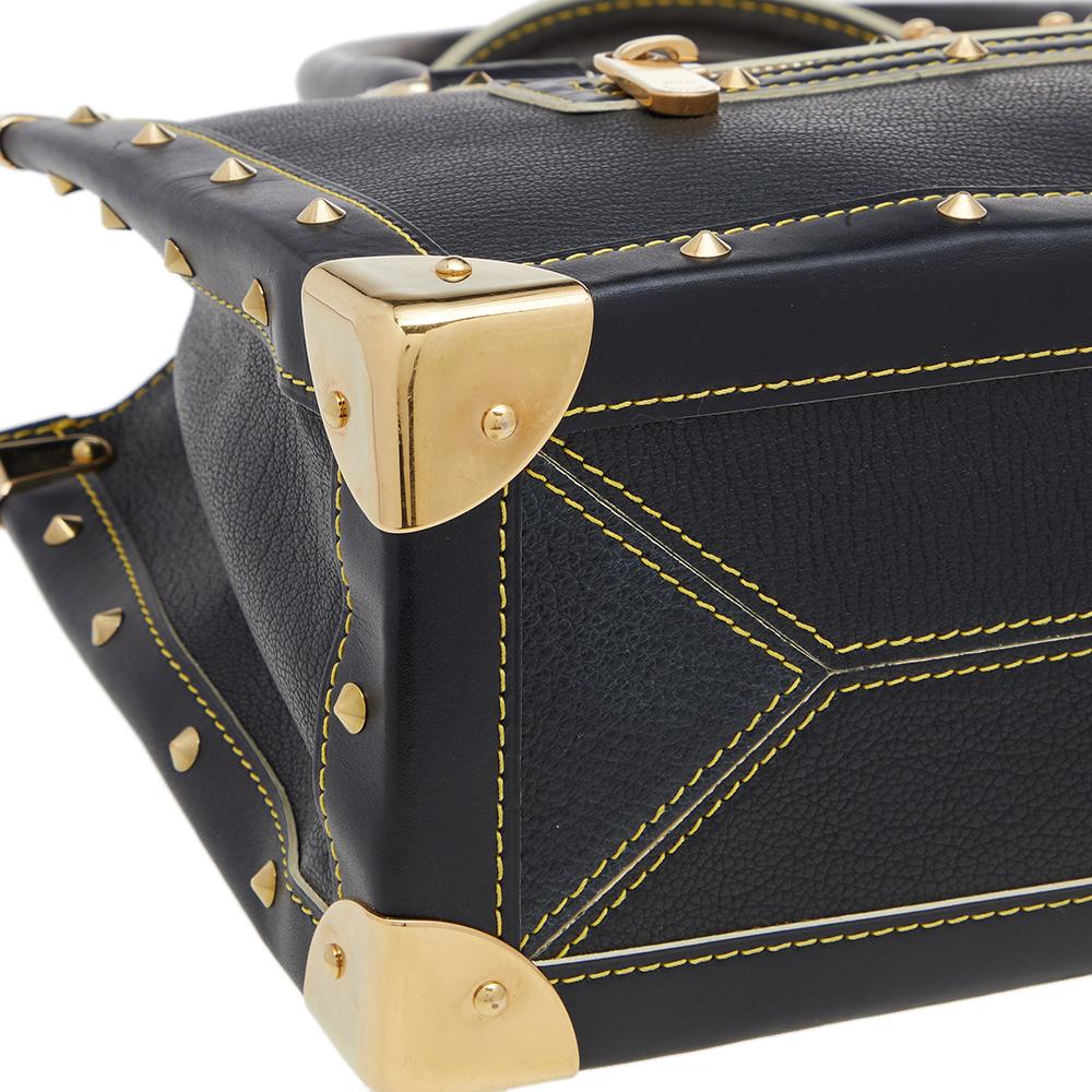 Louis Vuitton Black Suhali Leather Le Fabuleux Bag 6