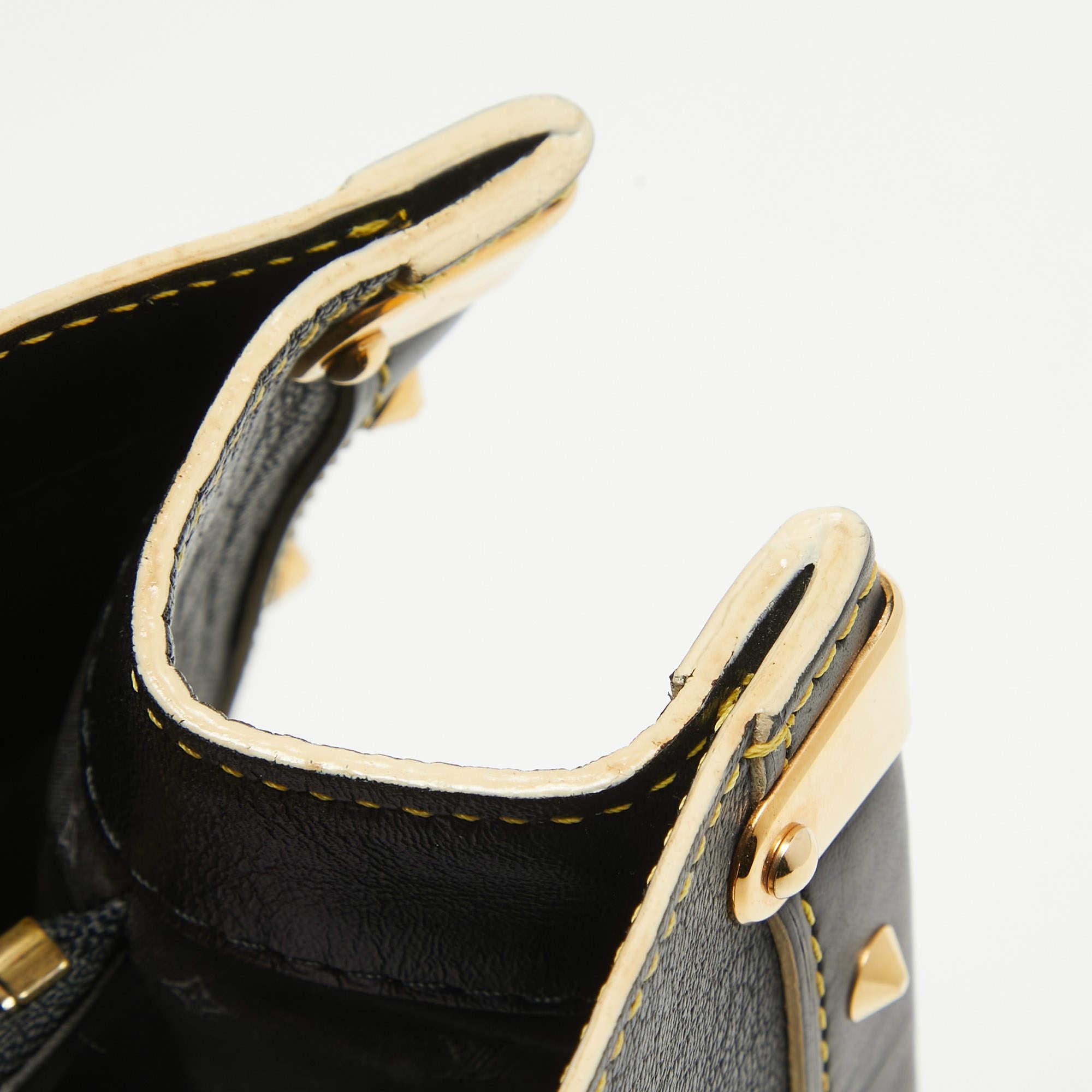 Louis Vuitton Black Suhali Leather Le Fabuleux Bag 7