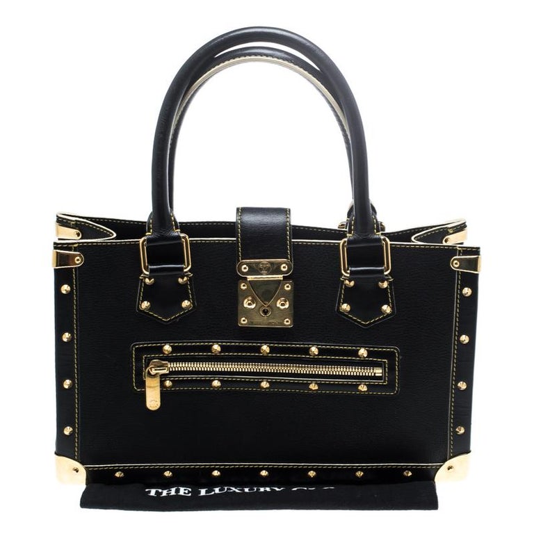 Louis Vuitton Black Suhali Leather Le Fabuleux Bag For Sale at 1stdibs