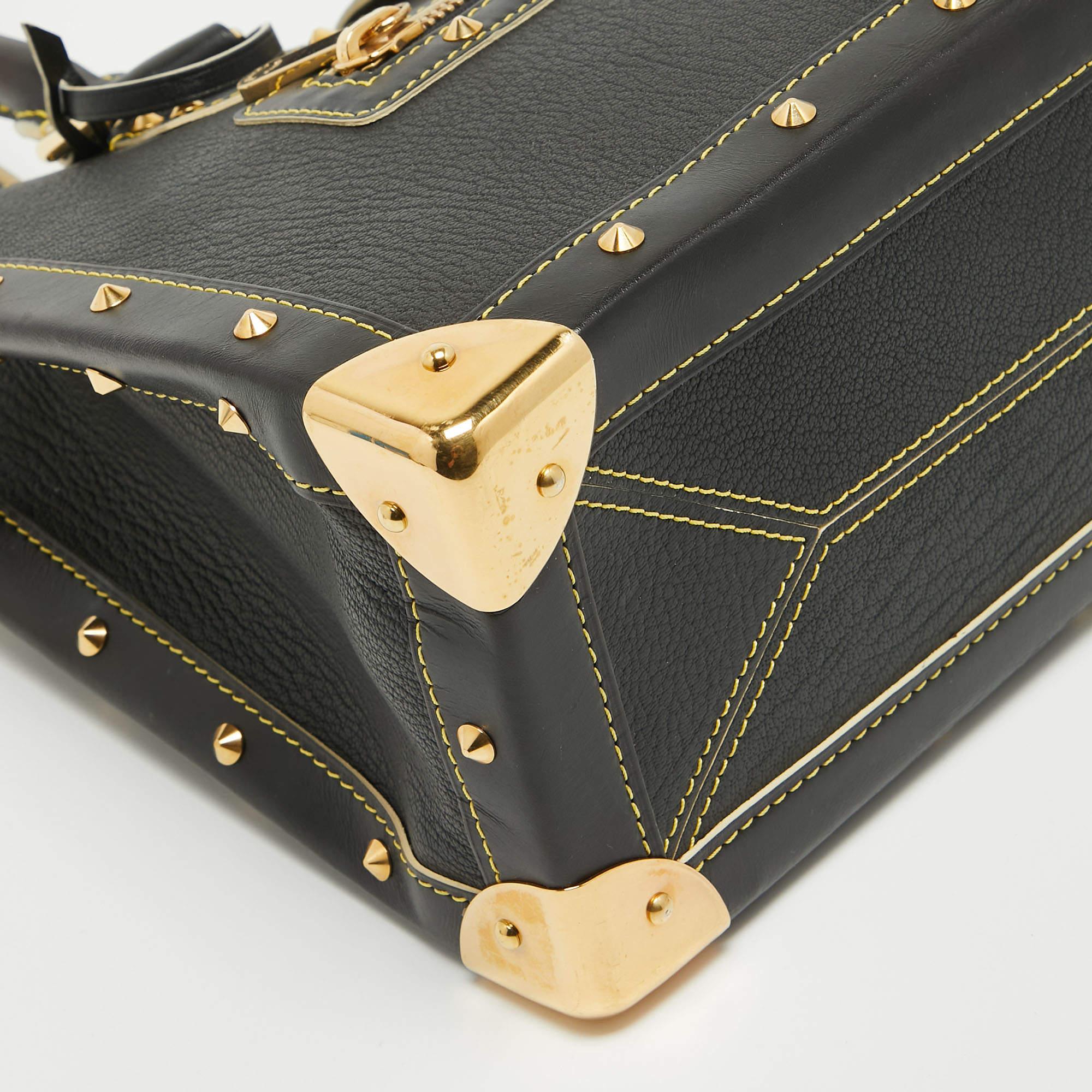 Louis Vuitton Black Suhali Leather Le Fabuleux Bag 9