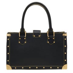 Louis Vuitton Black Suhali Leather Le Fabuleux Bag