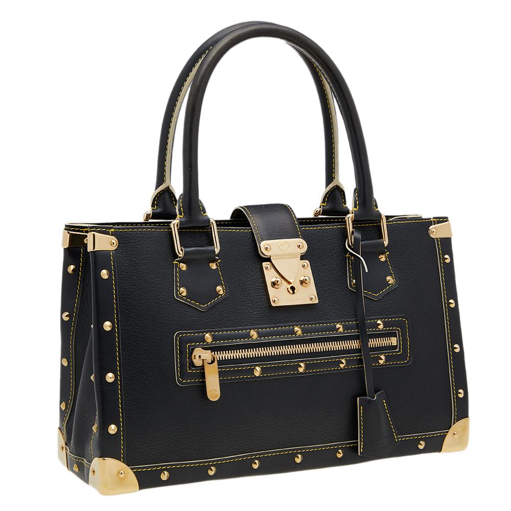 Women's Louis Vuitton Black Suhali Leather Le Fabuleux Bag