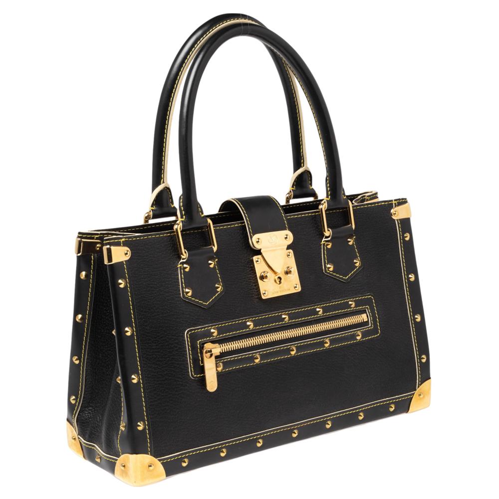 Women's Louis Vuitton Black Suhali Leather Le Fabuleux Bag