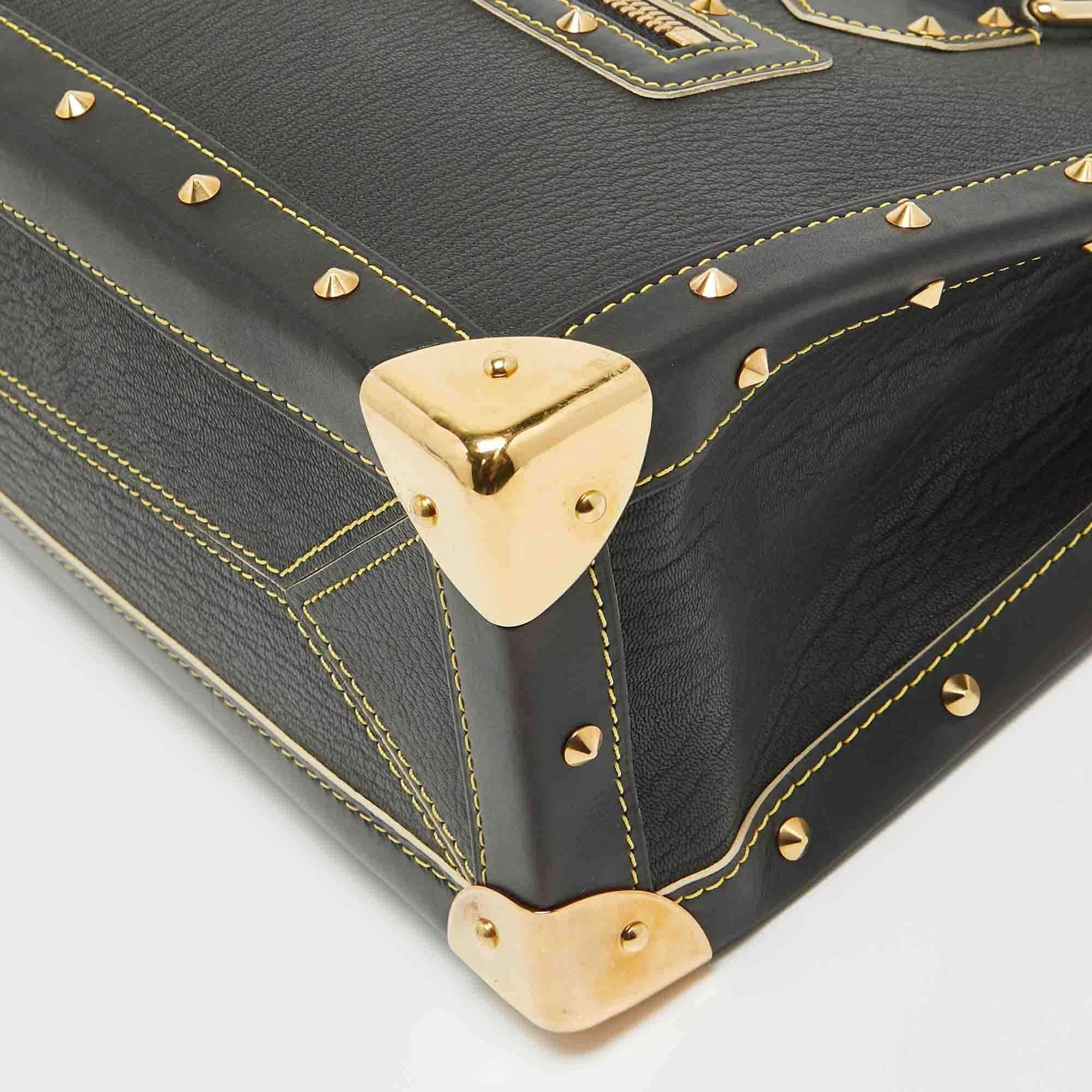 Louis Vuitton Black Suhali Leather Le Fabuleux Bag 3