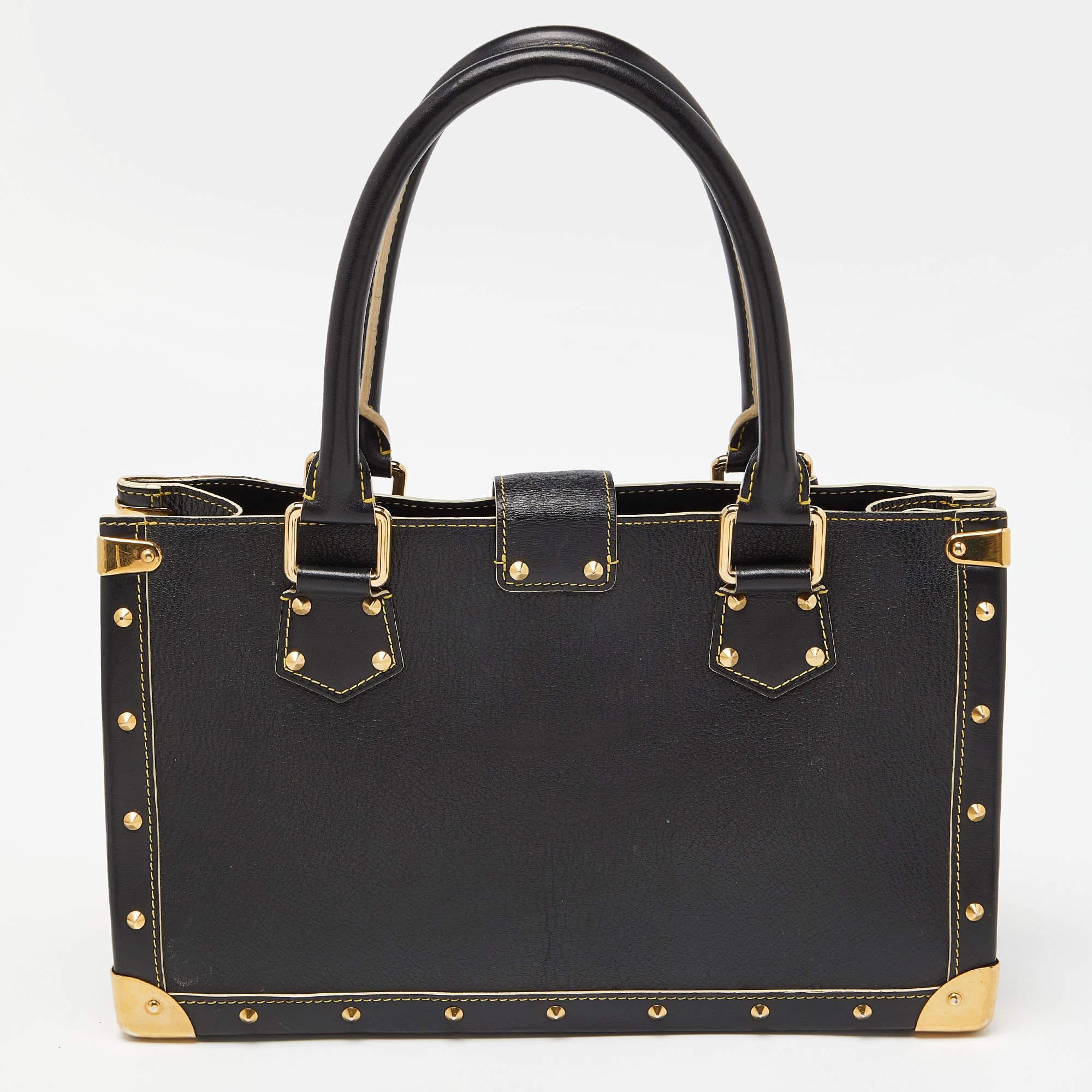 Louis Vuitton Black Suhali Leather Le Fabuleux Bag 3