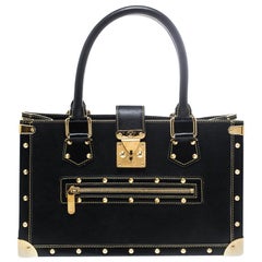 Louis Vuitton Black Suhali Leather Le Fabuleux Bag