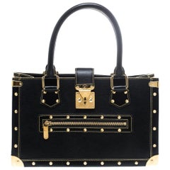 Louis Vuitton Black Suhali Leather Le Fabuleux Bag
