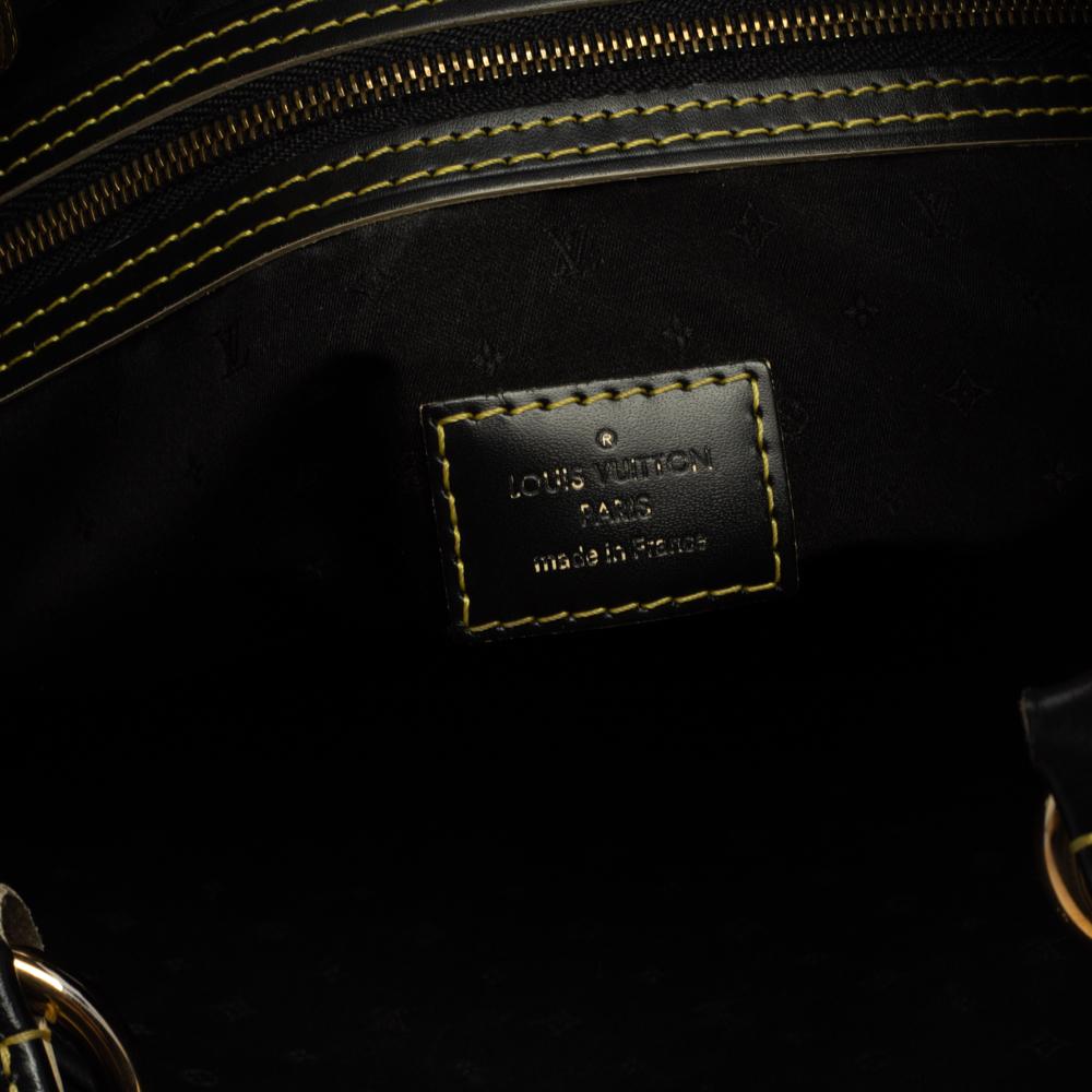 Louis Vuitton Black Suhali Leather Le Majestueux Bag 6