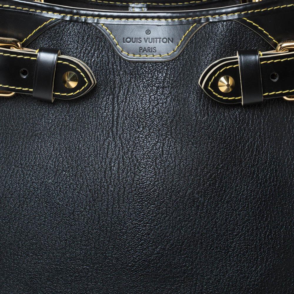 Louis Vuitton Black Suhali Leather Le Majestueux Bag 7