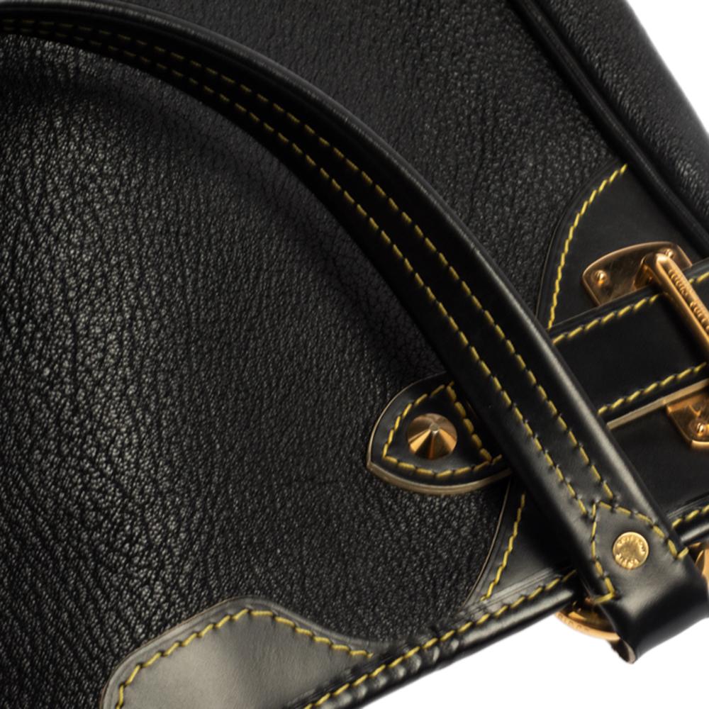 Louis Vuitton Black Suhali Leather Le Majestueux Bag 8