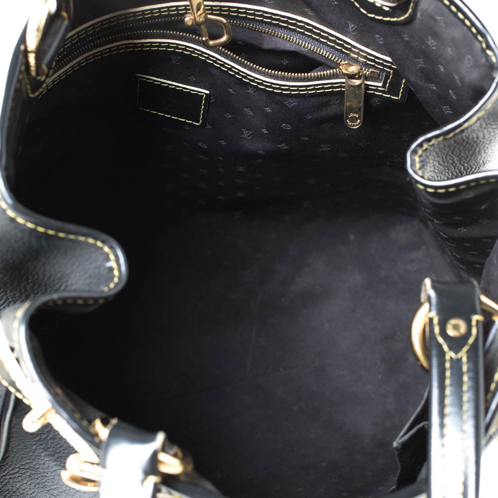 Louis Vuitton Black Suhali Leather Le Majestueux Bag 5