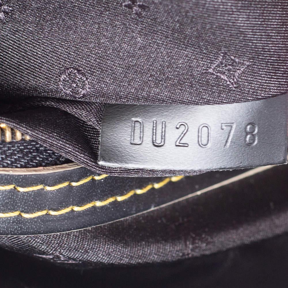 Louis Vuitton Black Suhali Leather Le Majestueux Tote For Sale 7