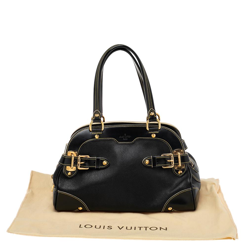 Louis Vuitton Black Suhali Leather Le Radieux Bag 8
