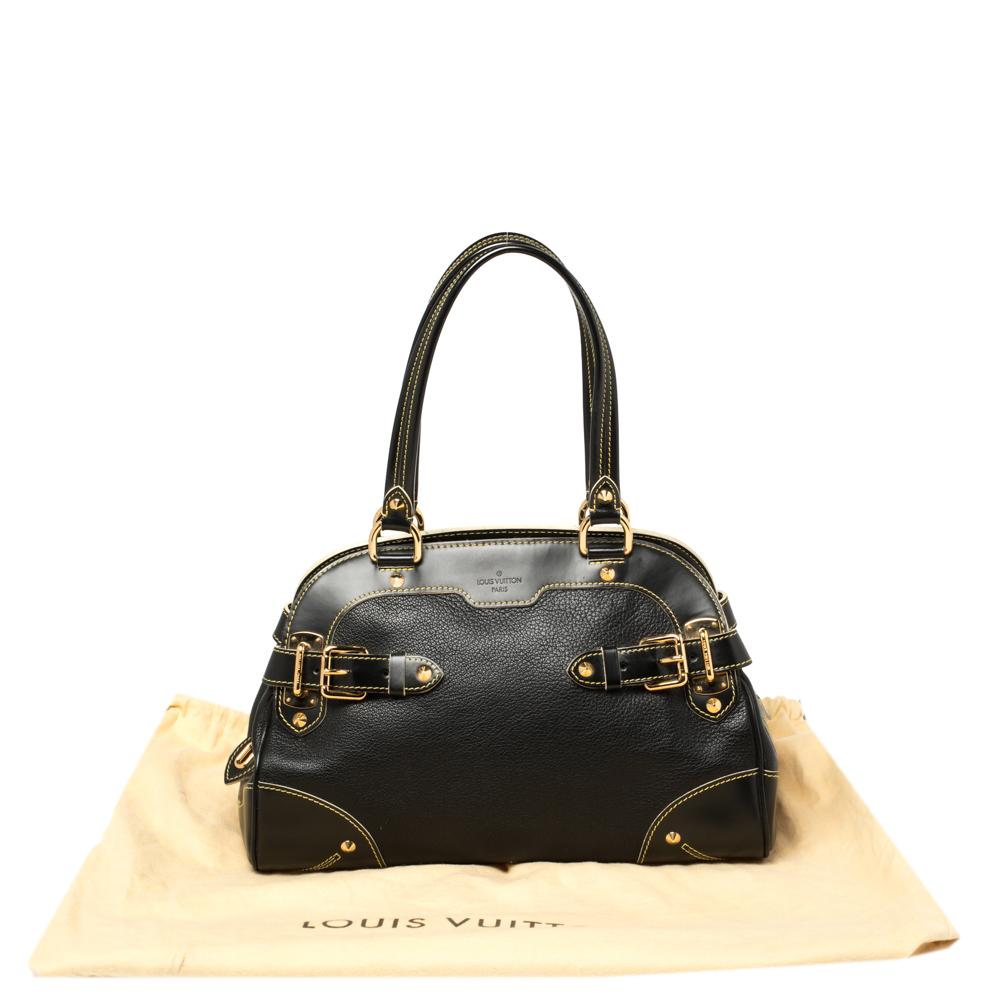 Louis Vuitton Black Suhali Leather Le Radieux Bag 11