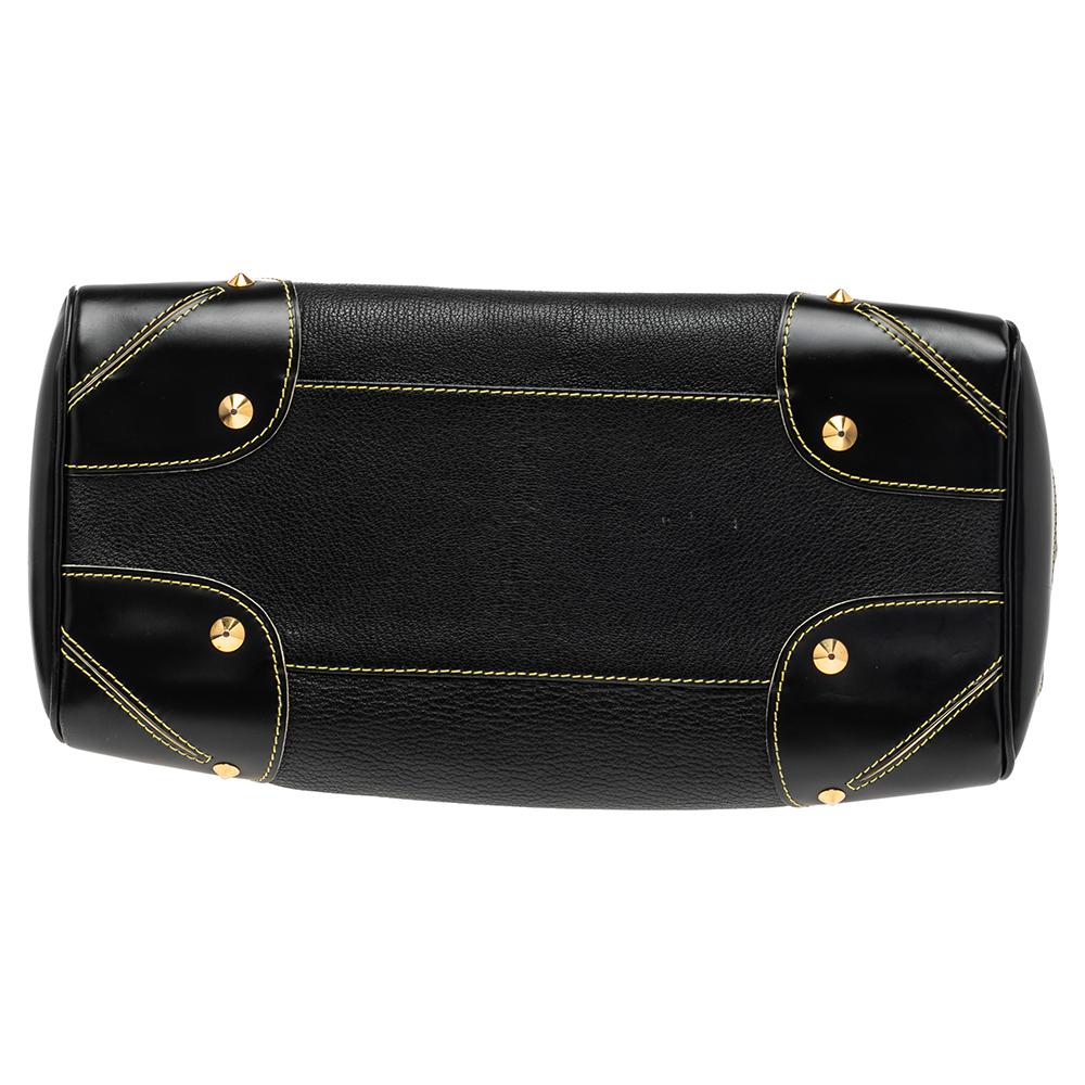 Louis Vuitton Black Suhali Leather Le Radieux Bag 1