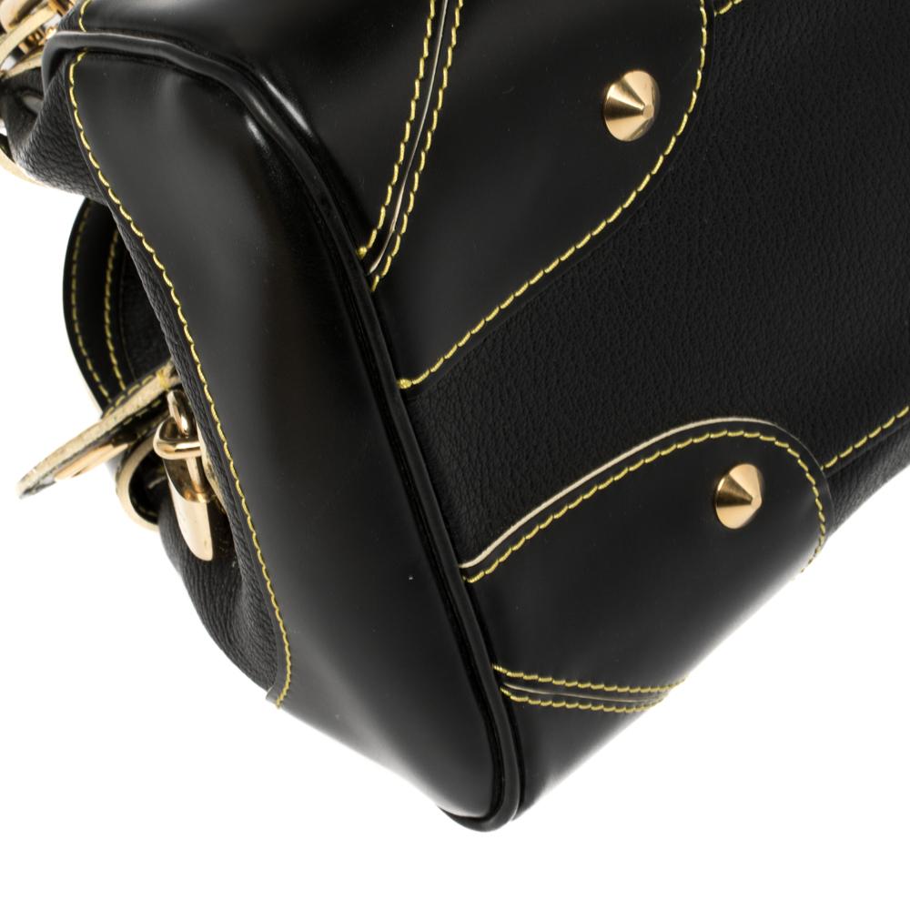 Louis Vuitton Black Suhali Leather Le Radieux Bag 2