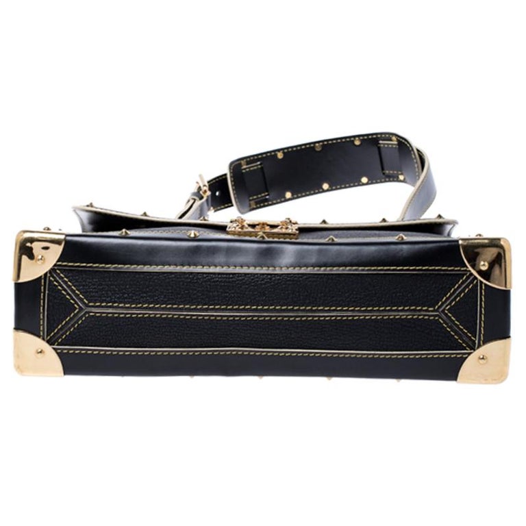 Louis Vuitton Suhali Le Talentueux Handbag Leather Black 1411236