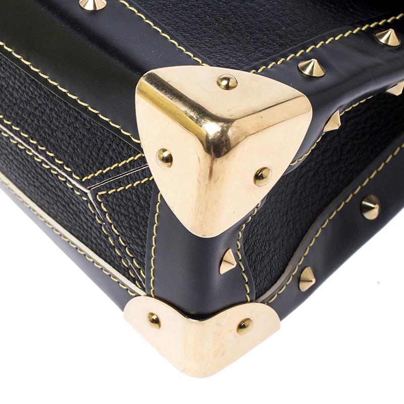 Louis Vuitton Black Suhali Leather Le Talentueux Bag 3