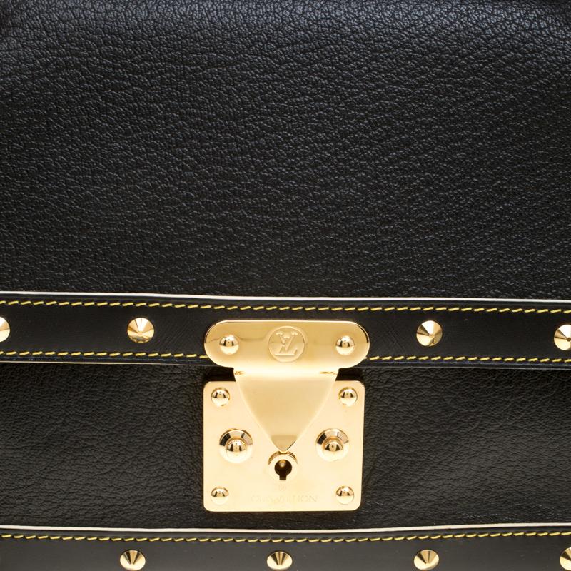 Louis Vuitton Black Suhali Leather Le Talentueux Bag 3