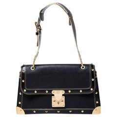 Louis Vuitton Black Suhali Leather Le Talentueux Bag