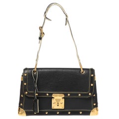 Louis Vuitton Louis Vuitton Schwarze Suhali Ledertasche Le Talentueux