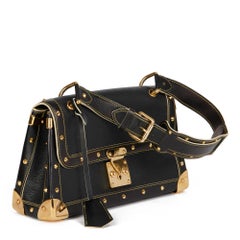 LOUIS VUITTON Black Suhali Leather Le Talentueux