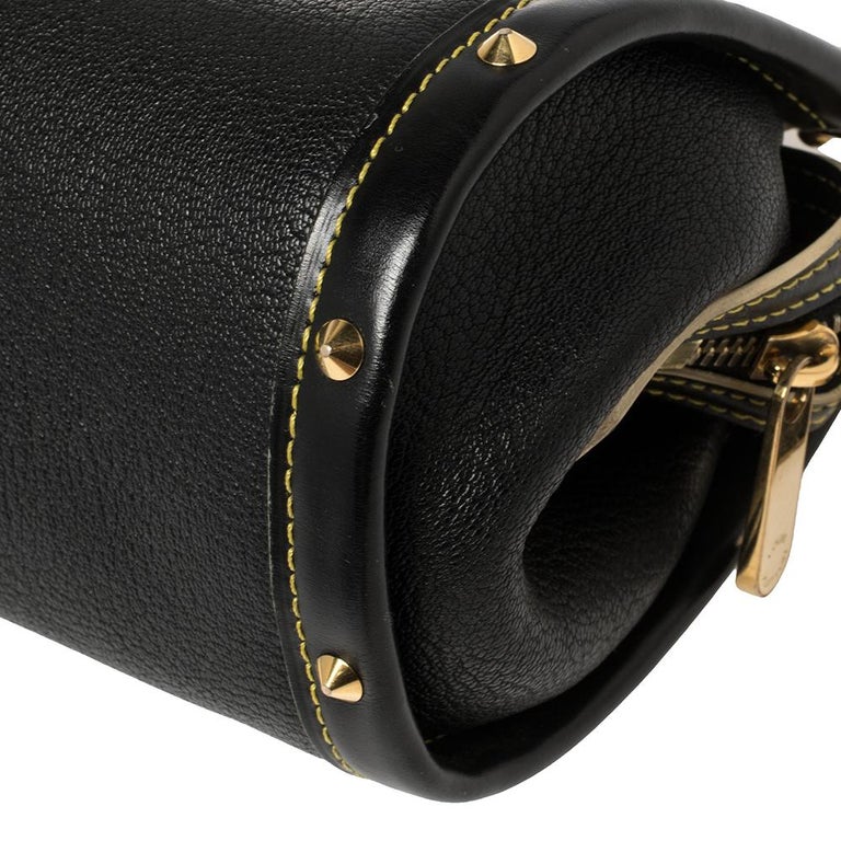 Louis Vuitton Black Suhali Leather L'Epanoui PM Bag Louis Vuitton