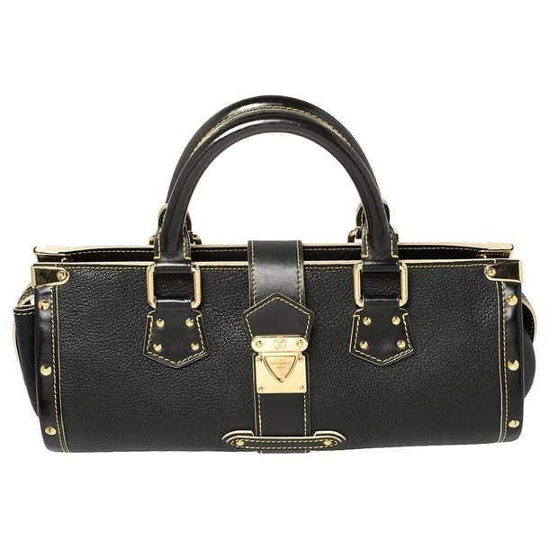 Louis Vuitton Black Suhali Leather L'Epanoui PM Bag at 1stDibs | lv ...