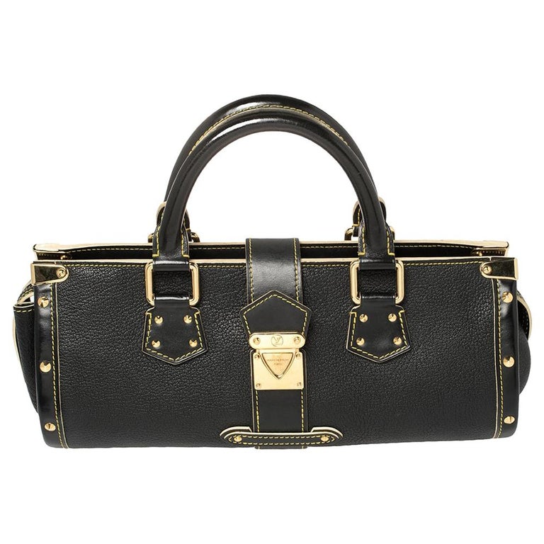Louis Vuitton Black Suhali Leather L'Epanoui PM Bag at 1stDibs