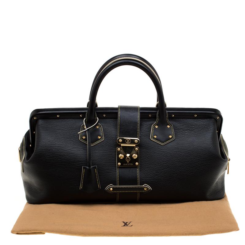 Louis Vuitton Black Suhali Leather L'Ingenieux GM Bag 8