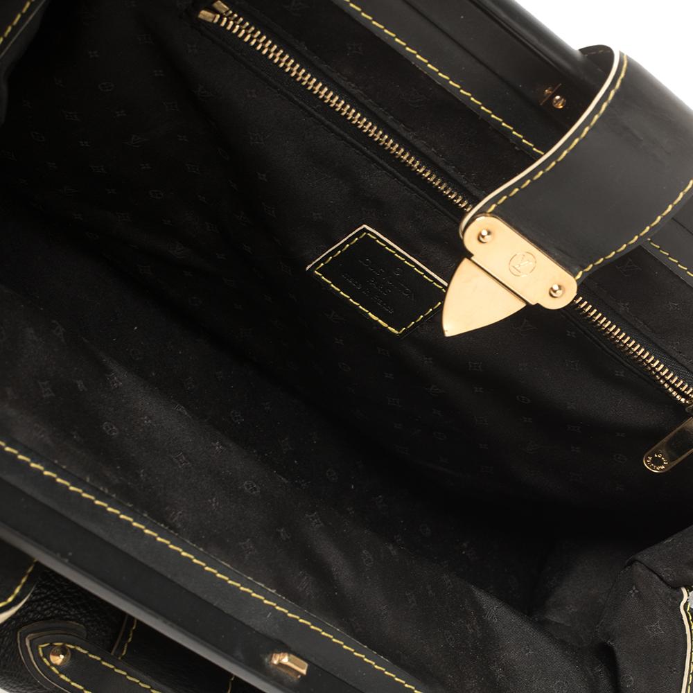 Louis Vuitton Black Suhali Leather Lingenieux PM Bag 6