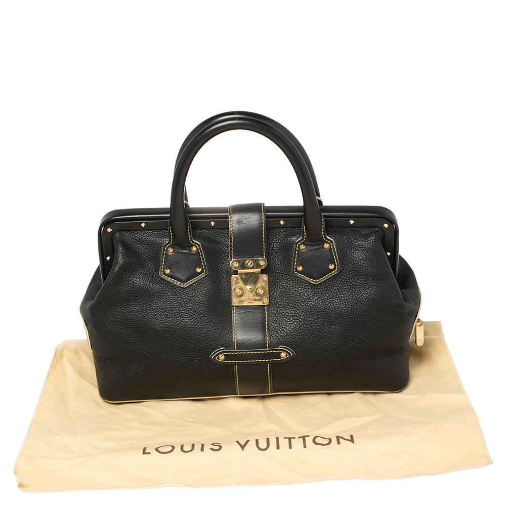 Louis Vuitton Black Suhali Leather Lingenieux PM Bag 8