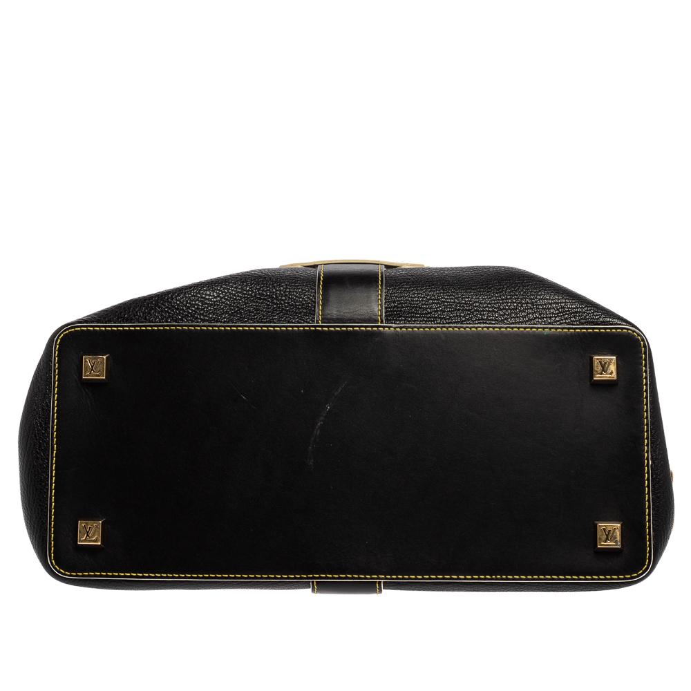 Louis Vuitton Black Suhali Leather Lingenieux PM Bag 1