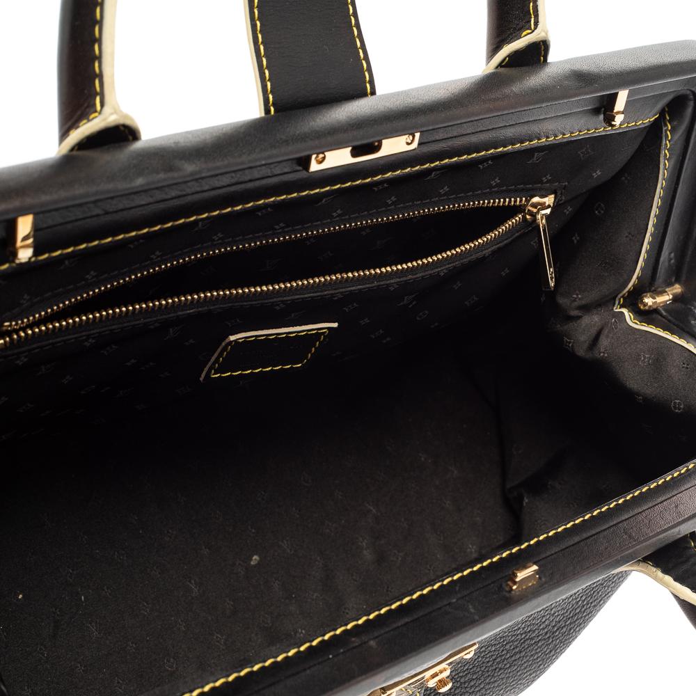 Louis Vuitton Black Suhali Leather Lingenieux PM Bag 3