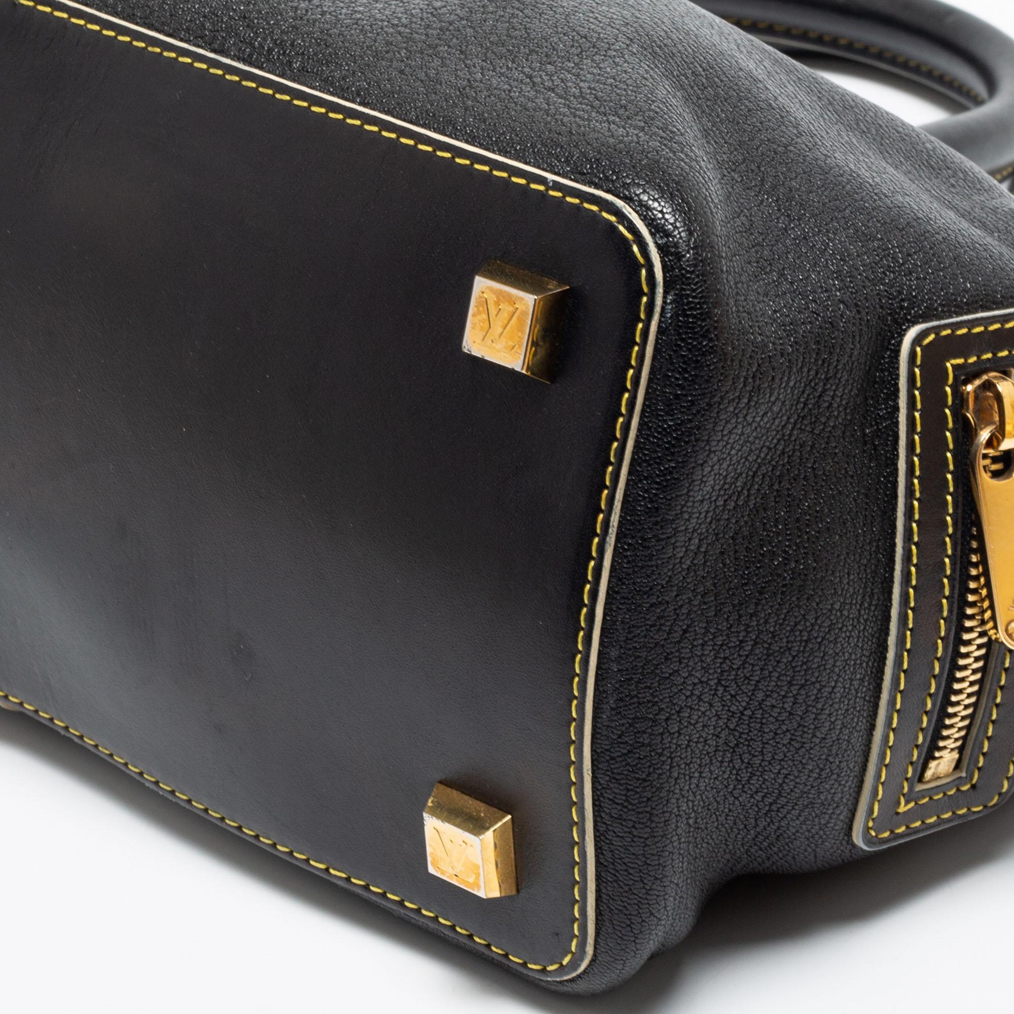 Louis Vuitton Black Suhali Leather L'Ingenieux PM Bag 1